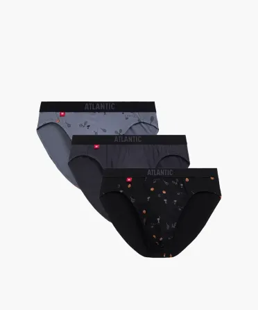 Мужские трусы Atlantic хлопок. Набор 3 шт. 3MP-171 XXL Киев