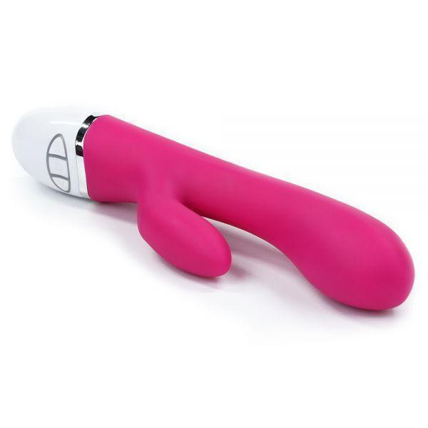 Вібромасажер із кліторальним стимулятором Rabbit Vibrator USB Rechargeable Sex Aura Київ - фото 4