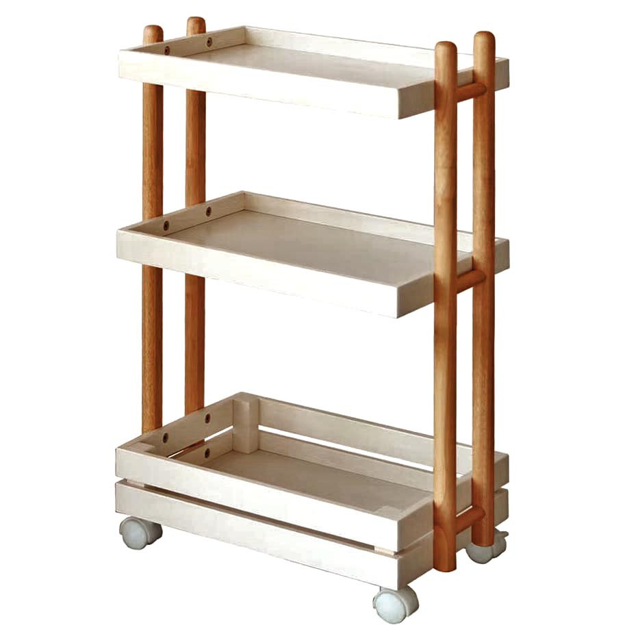 Этажерка для ванной на колёсиках 