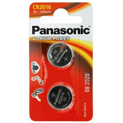 Батарейка Panasonic CR 2016 * 2 LITHIUM (CR-2016EL/2B) Винница - изображение 1