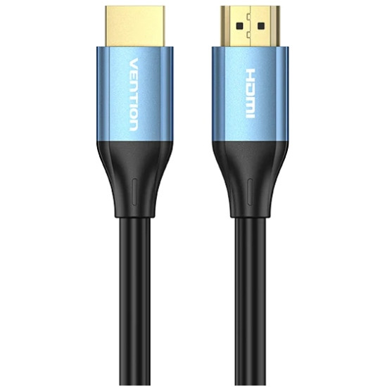 Кабель HDMI M - M, 2.0 м, V2.0, 4K 60Гц, Aluminum Alloy Blue Vention Винница - изображение 3