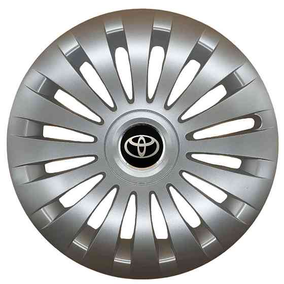 Автомобильные модельные колпаки R17 Toyota 504 4шт, SJS, серебристые Киев