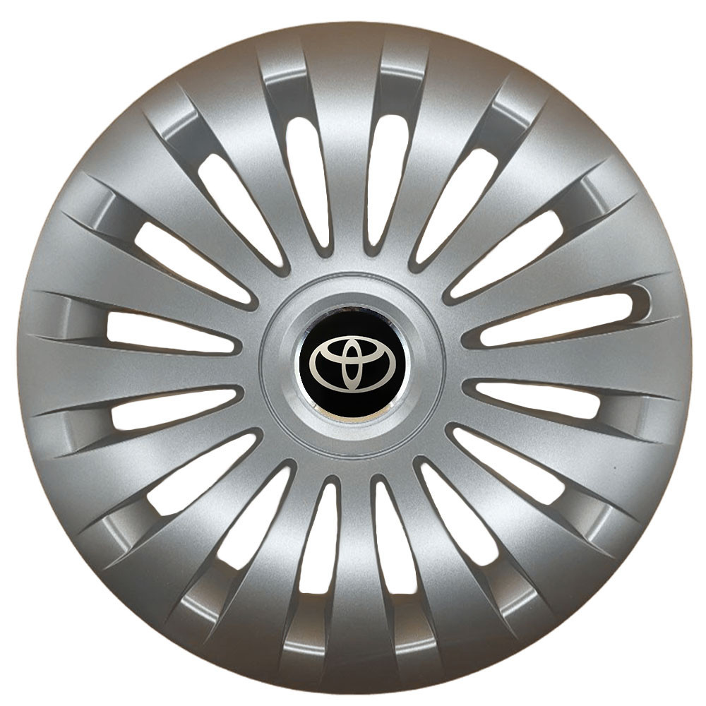 Автомобильные модельные колпаки R17 Toyota 504 4шт, SJS, серебристые Киев - изображение 1