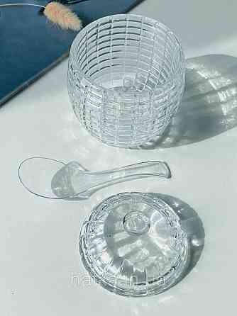 Медовниця банку для меду "Різнотрав'я" 230 мл скло з пластиковою ложкою Київ