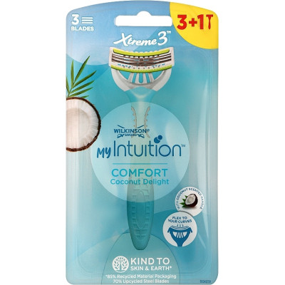 Бритва Wilkinson Sword Xtreme 3 Comfort Coconut Delight 3+1 шт. (4027800319626) Вінниця - фото 1