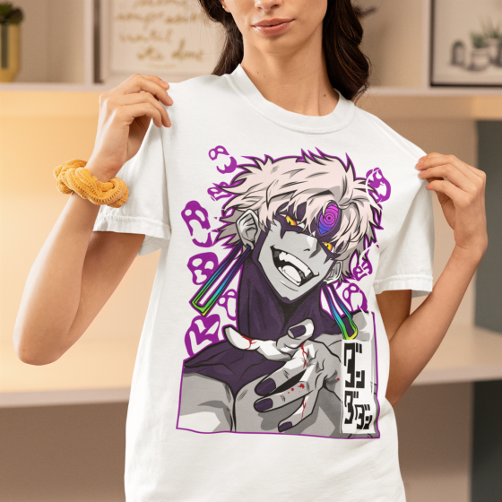 Футболка для мальчика аниме Евил Ейе Дандадан Ейе оверсайз (рост от 165 до 180 ) Черний AnimeJ0595m Днепр