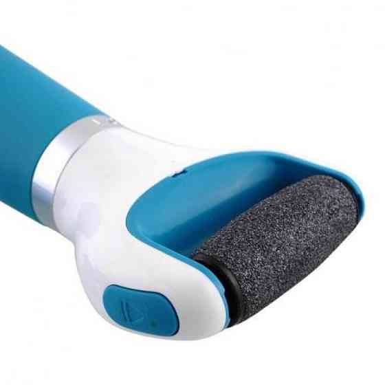 Пилка электрическая для ног с USB  или от батареек 4АА, без острых лезвий, для сухой кожи стоп Одесса