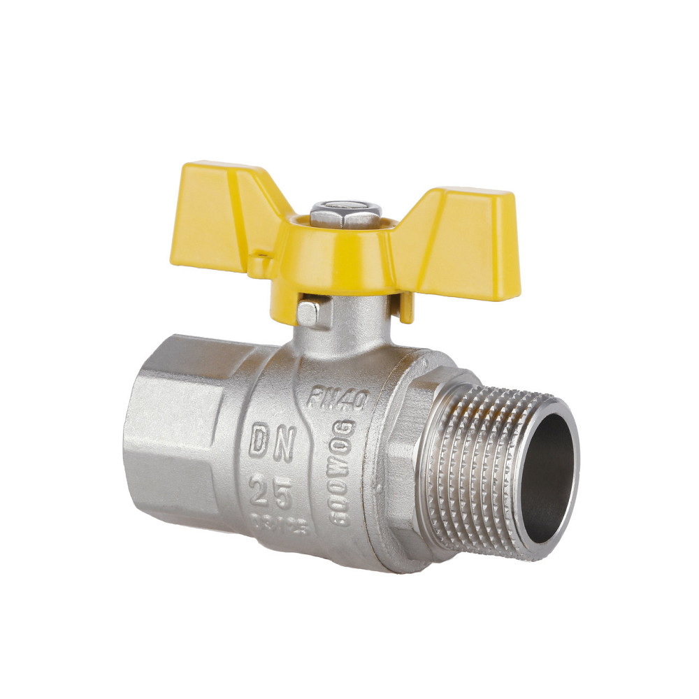 Кран кульовий Thermo Alliance Forte 1" ВН для газу (метелик) SF607G25 Київ - фото 3
