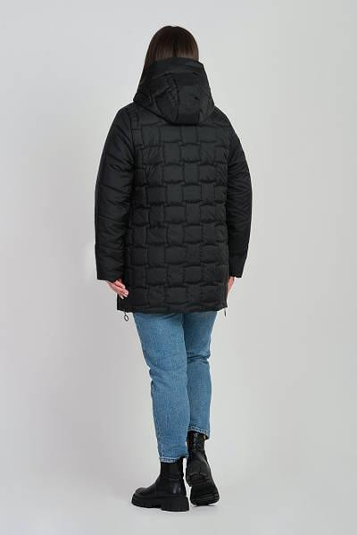 Женская стёганная демисезонная куртка больших размеров Киев - изображение 2