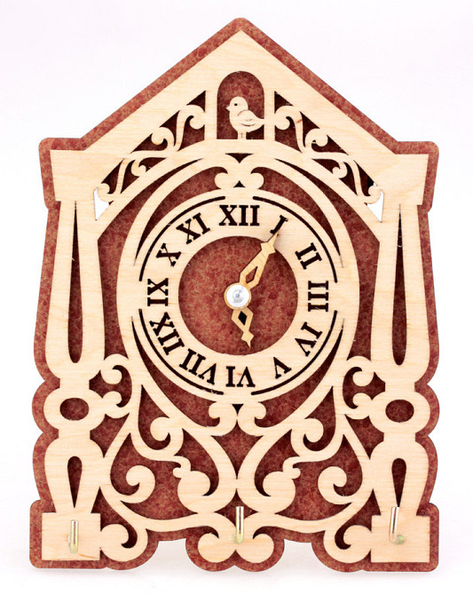 Ключниця настінна Будиночок Київ - фото 1