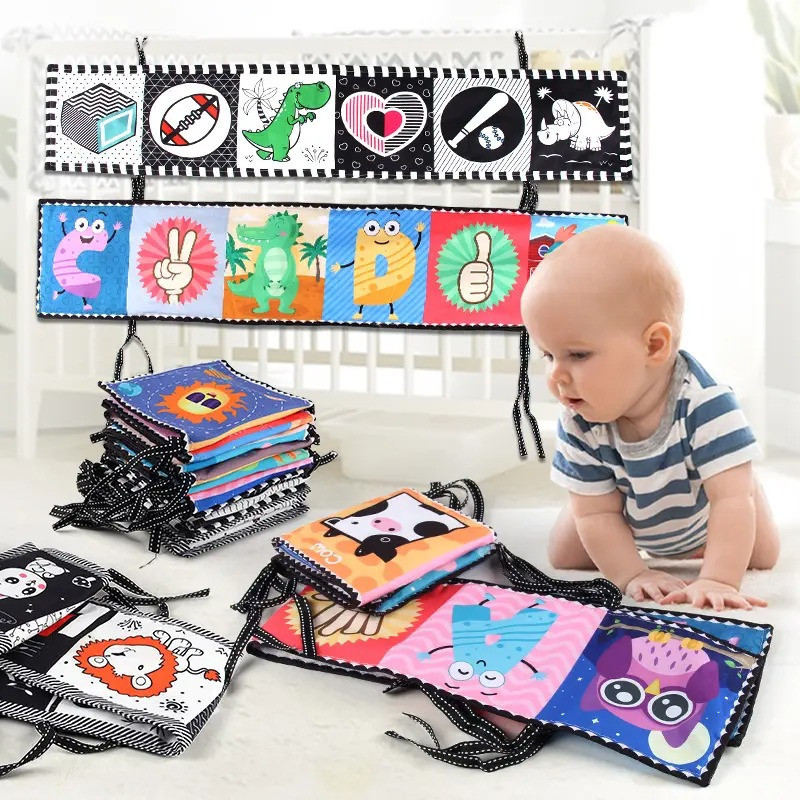 Іграшка Монтесорі для малюків, розвиваюча мʼяка сенсорна іграшка для маленьких дітей, колір уточнюйте Кам'янець-Подільський - фото 3