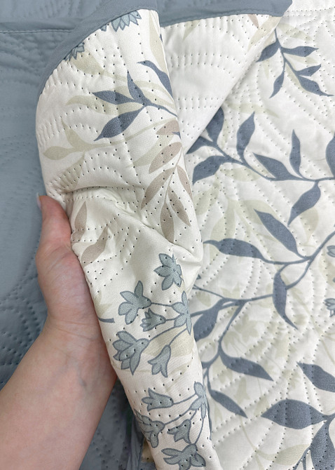 Покривало Decorator Isadora 215x240 см с разноцветным цветочным принтом (85-170) Київ - фото 2