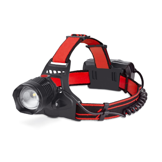 Ліхтарик LED налобний 800Lm 6500К 18650 чорний TLF-H06 Titanum Житомир