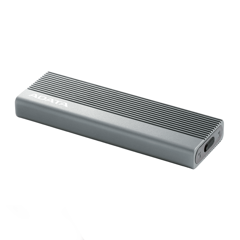 Зовнішня кишеня для накопичувача A-DATA EC680 для SSD M.2 PCIe USB3.2 Gen2 Type-C Gray Київ - фото 4