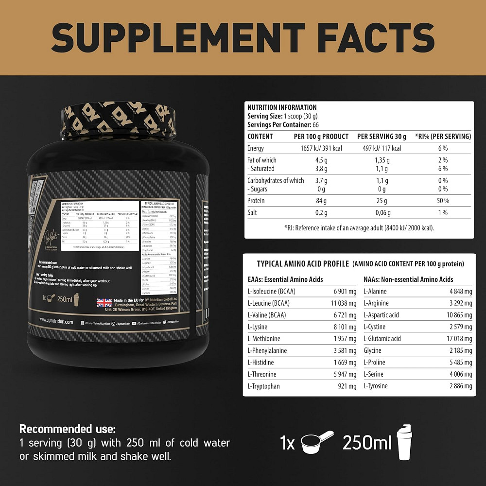 Протеин DORIAN YATES NUTRITION ISOLATE 2000 G (COOKIES AND CREAM) Луцк - изображение 2