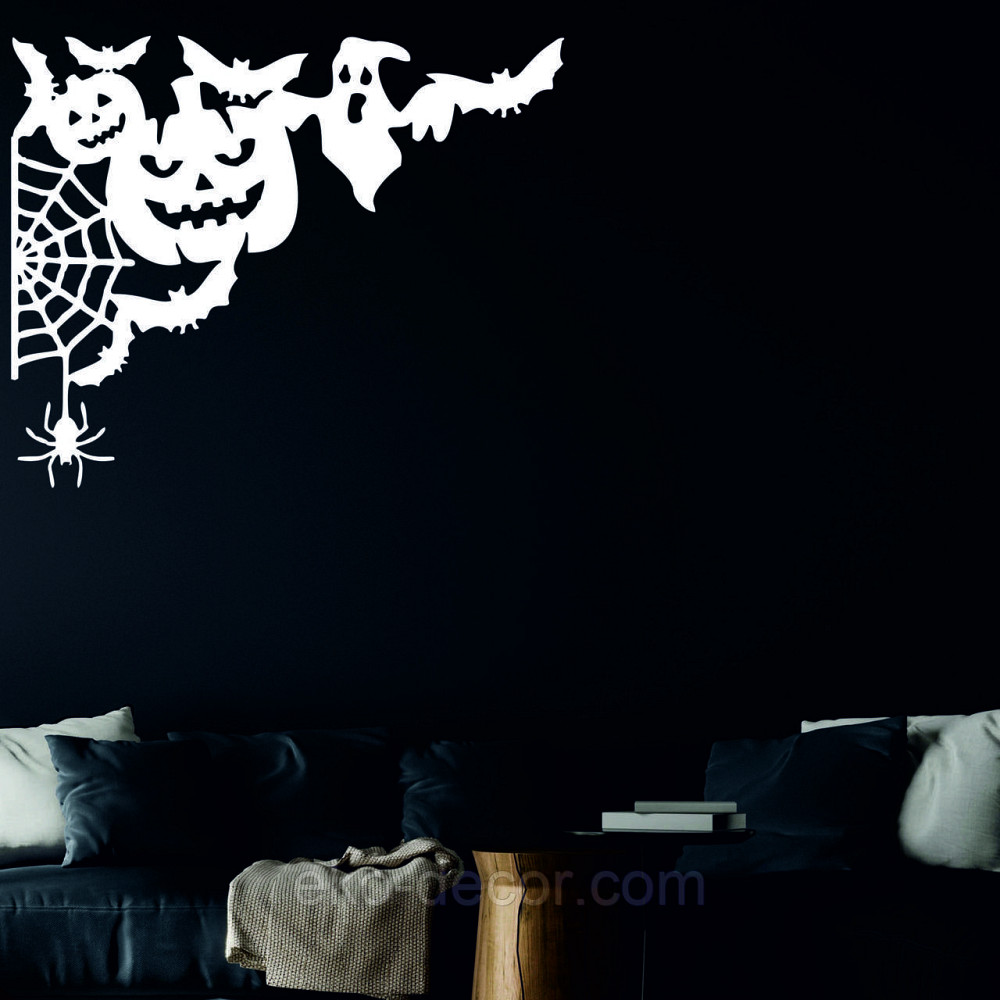 Декоративное настенное Панно «Хэллоуин», Декор на стену 70*57 см, Белый Киев - изображение 8
