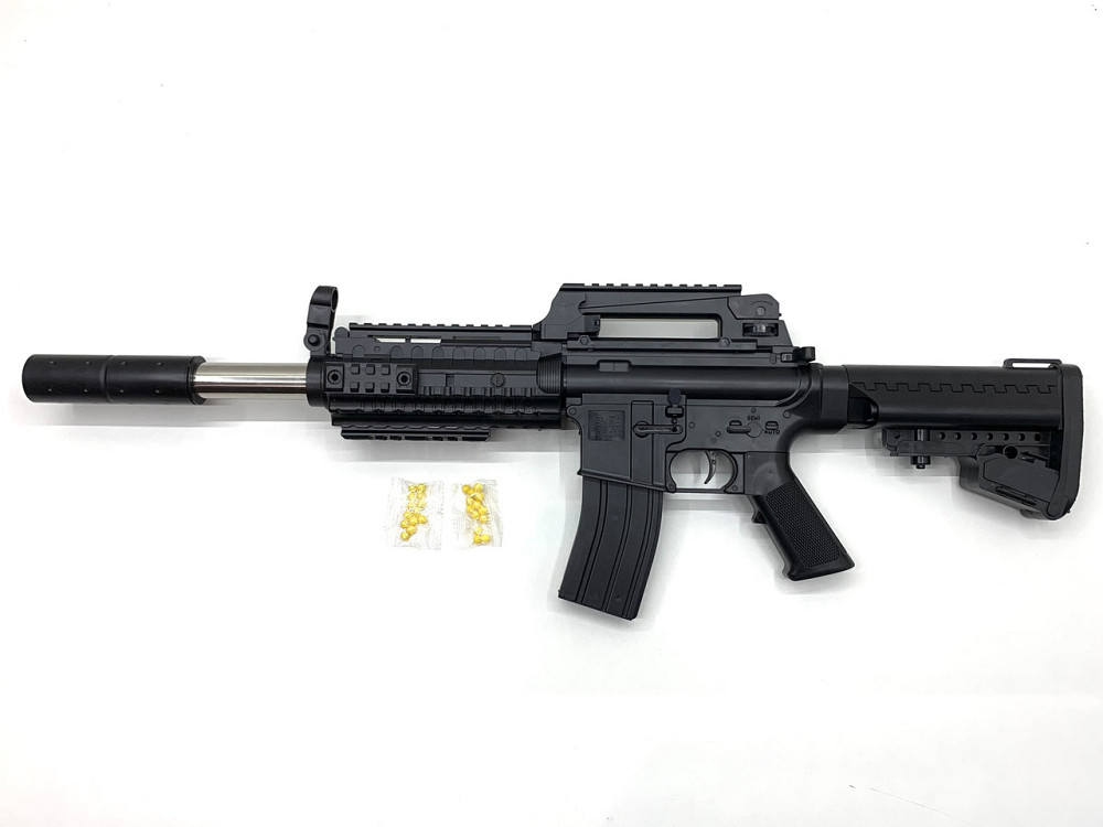 Автомат іграшковий на пульках лазерний приціл 71см Чорний (1239-5A) Чернигов - изображение 1