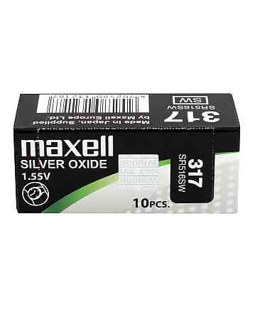 Батарейки-таблетки Maxell 317/SR516SW Дніпро