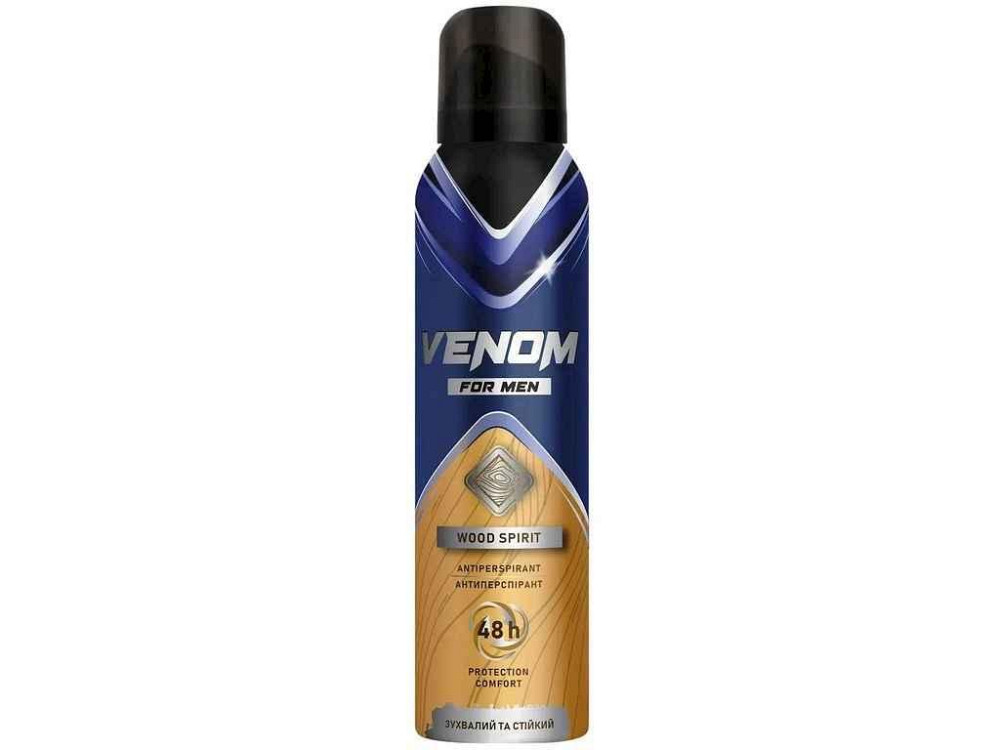 Дезодорант-антиперспірант 150мл Wood Spirit ТМ VENOM Київ - фото 1