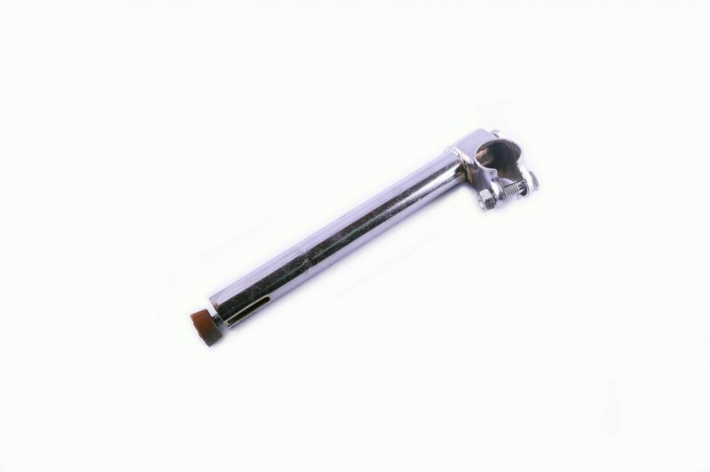 Вынос руля велосипеда (под рулевую резьбовую) (L-30 см, D-22mm) (хром) Мукачево - изображение 1