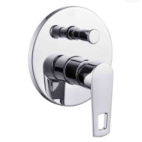 Змішувач прихованого монтажу VOLLE SOLAR cromo на 2 споживачі хром Київ