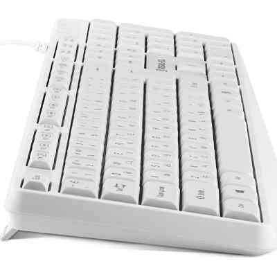 Клавіатура REAL-EL RK-513 USB White (EL123100047) Вінниця