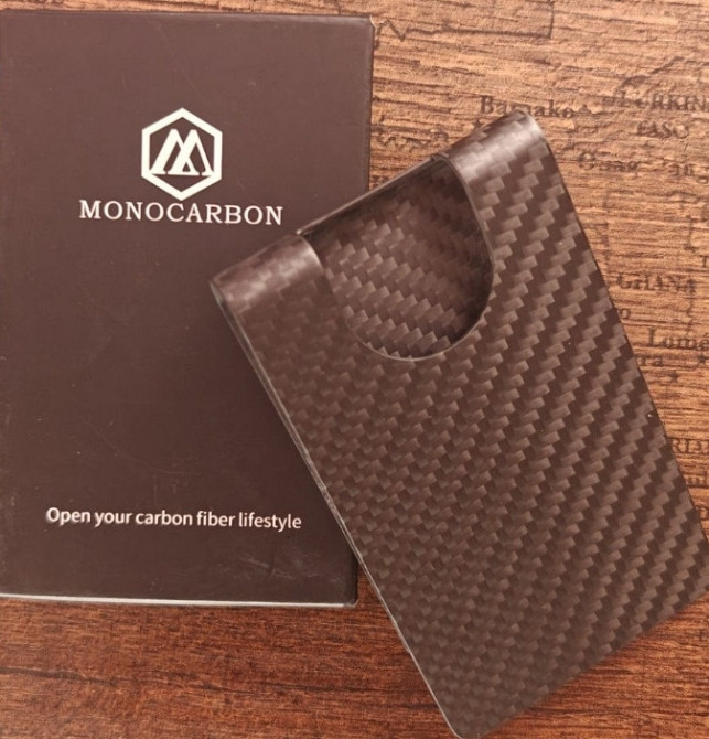 Cartholder monocarbon edc blackpack. Харків - фото 2