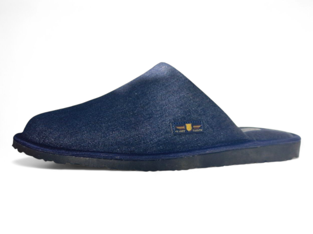 Тапочки мужские домашние джинсовые закрытые PaGo 