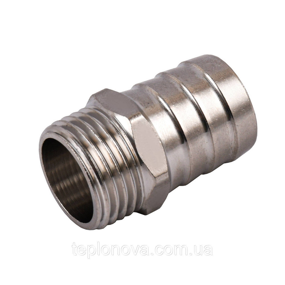 Штуцер 1/2″Н 20мм нержавеющий SU3J2S OPTIMUM Черновцы - изображение 1