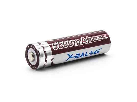 Акумулятор Li-ion 5800mah 1шт 4.2V Purple X-Balog ART:2015 ТМ X-BALOG Київ