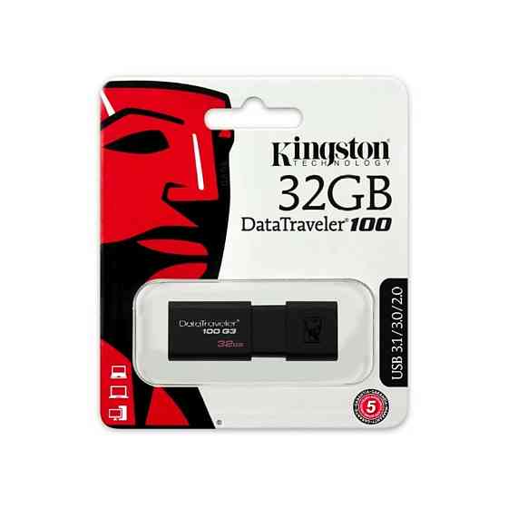 Flash Kingston USB 3.0 DT 100 G3 32GB Киев