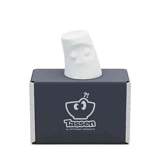 Перечниця Tassen, білий, порцеляна Рівне