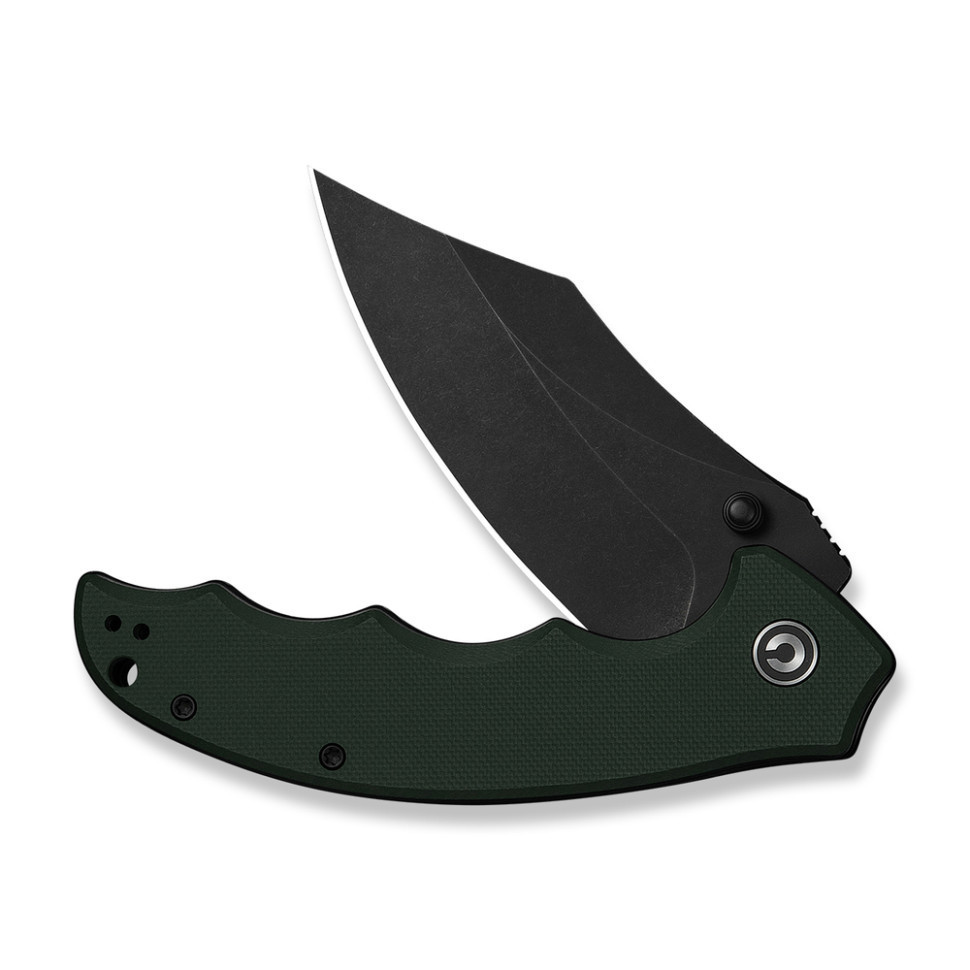 Нож складной туристический CivivI Pentad (8.8 см) Nitro-V / G10 зеленый Киев - изображение 3
