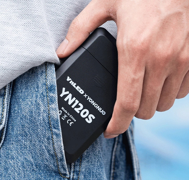 Відеосвітло портативне на батарейках Bi-Color CRI 95+ 5500K Yongnuo YN120S Київ - фото 3