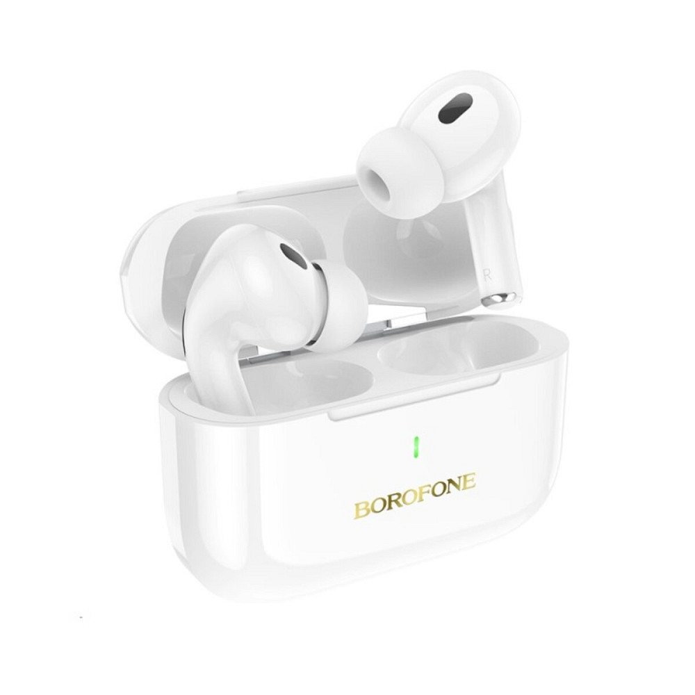Навушники BOROFONE BW59 Plus True wireless ANC noise reduction BT headset White (6941991107467) Киев - изображение 2
