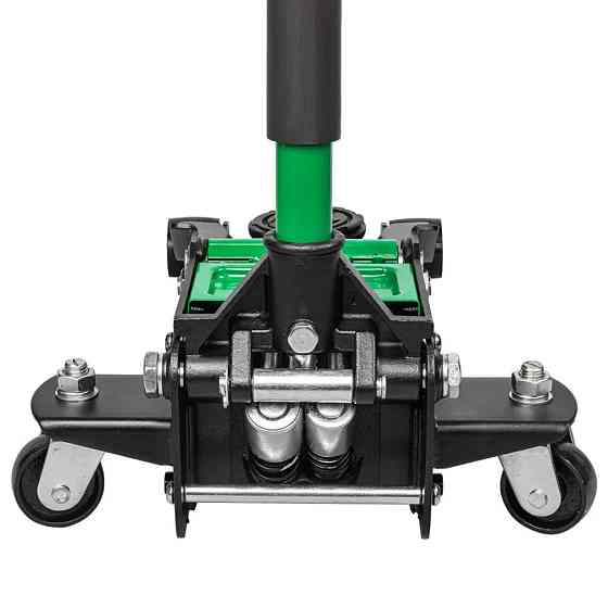 Домкрат 3т (75-505мм) підкатний низькопрофільний двопоршневий Rockforce RF-T830018Z HT Одеса