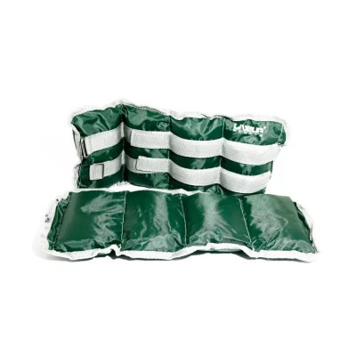 Утяжелитель LiveUp Wrist/Ankle Weights LS3011-2 2 шт по 2 кг зелений (6951376126358) Винница - изображение 1