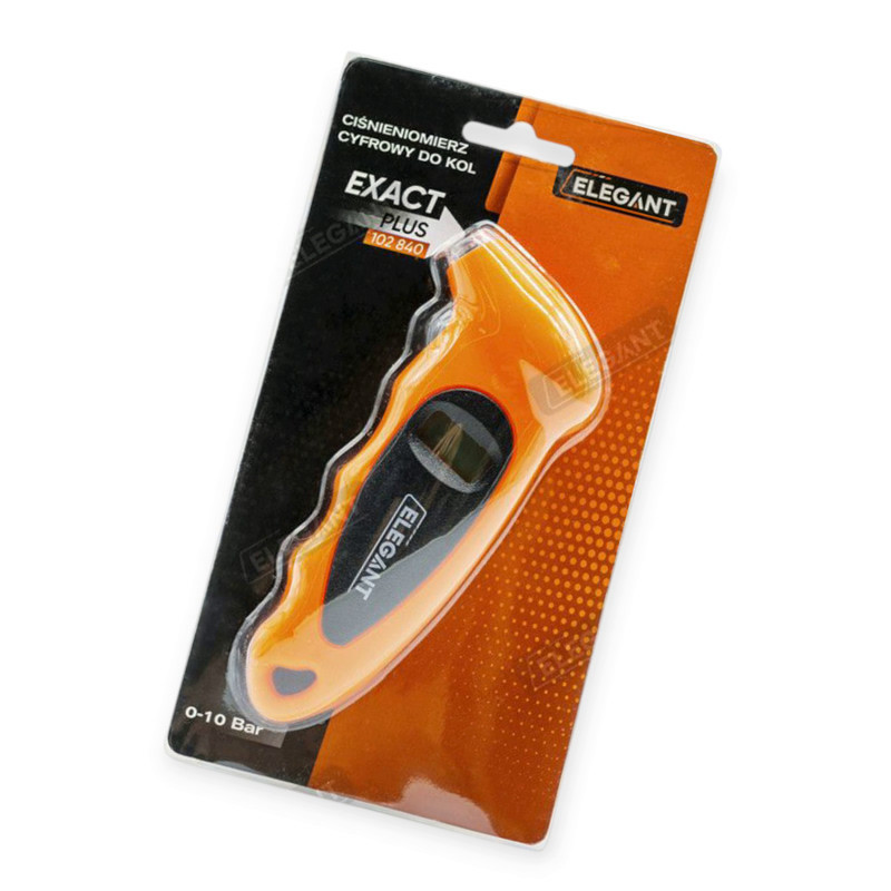 Манометр пластиковий електронний 10 атм жк-дисплей, led-підсвічування, блістер Мукачево - фото 1