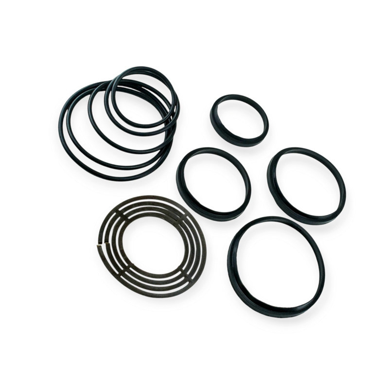 Ремкомплект цилиндра подъема кузова ЗИЛ 4-х штоковый (с пластиком) главного Мукачево - изображение 1