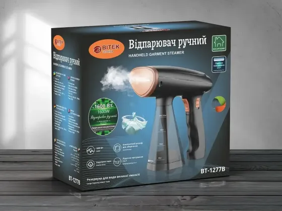 Отпариватель ручной BITEK BT-1277B, мощностью 1600Вт Киев