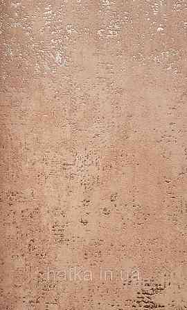 Шпалери вінілові на флізеліні AS creation The Bos 0.53х10 під штукатурку ефект потертості коричневі із золотом Київ