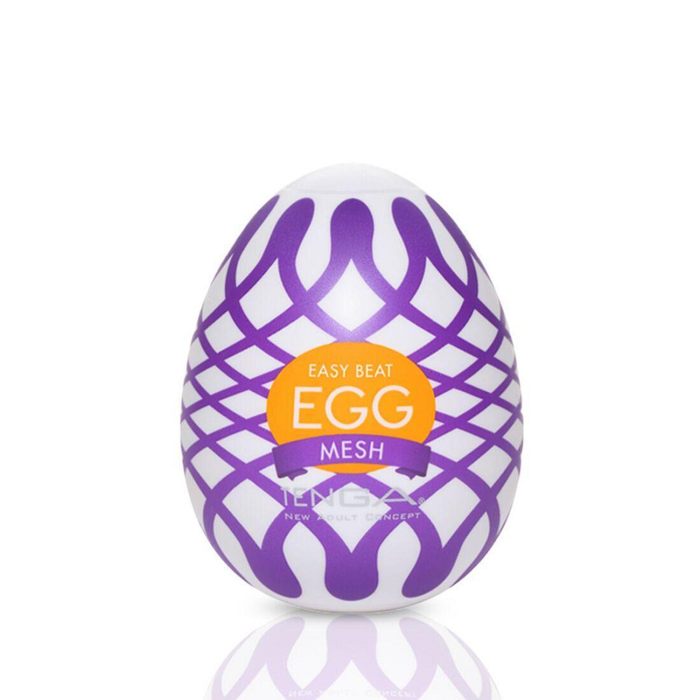 Мастурбатор-яйце Tenga Egg Mesh із сітчастим рельєфом Sex Aura Київ - фото 1