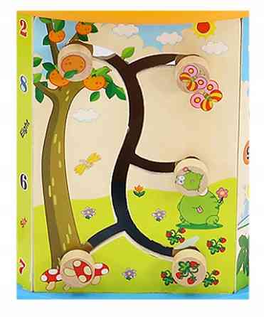 Детский Деревянный развивающий куб ,сортер ,мультибокс 8в1 Kruzzel (22429) Нововолынск