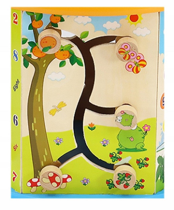 Детский Деревянный развивающий куб ,сортер ,мультибокс 8в1 Kruzzel (22429) Нововолынск - изображение 6