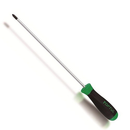 Викрутка хрещата довга TOPTUL PH2x400 FBCB0240 Одеса - фото 1