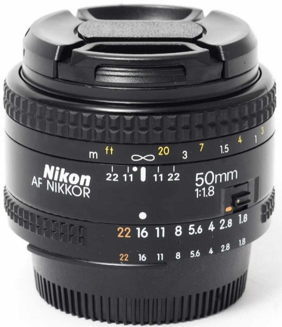 Объектив Nikon 50mm f/1.8 AF Nikkor mk II Киев - изображение 1