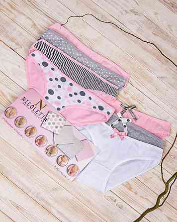 Набір жіночих трусиків 7 шт Nicoletta 36454 XL Київ