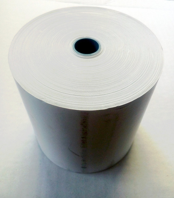 Кассовая лента термо 80мм 100м термо втулка 12 мм лента термобумага термолента Павлоград - изображение 2