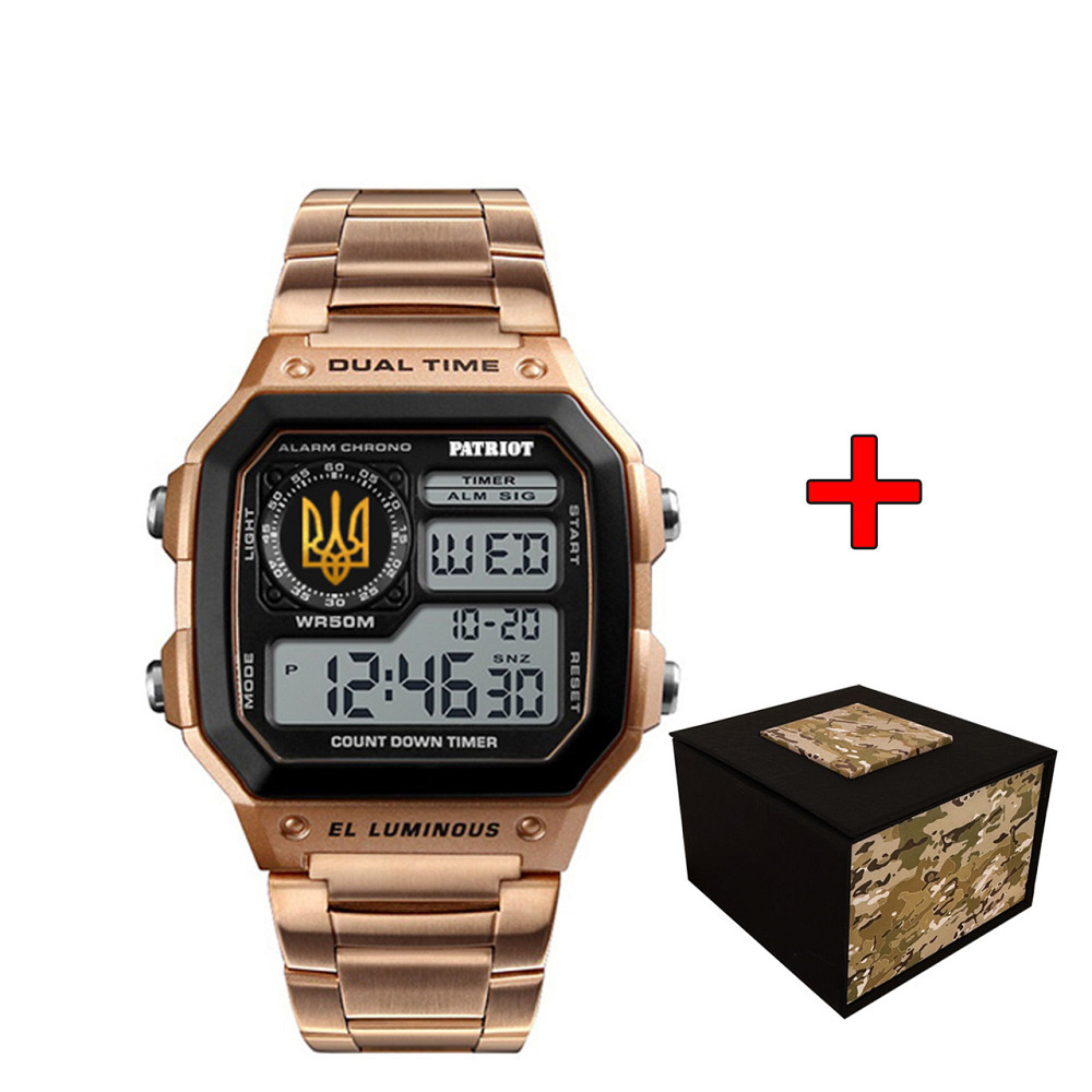 Patriot 011RGUAGD Тризуб золото Рожеве Золото + Коробка. SBR Киев - изображение 1