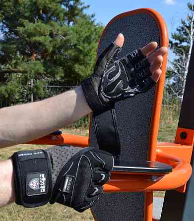 Рукавички для фітнесу Power System PS-2850 Raw Power Black/Grey XL Луцьк